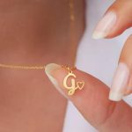Minimalist Glamour: Styling Your Gold Initial Necklace